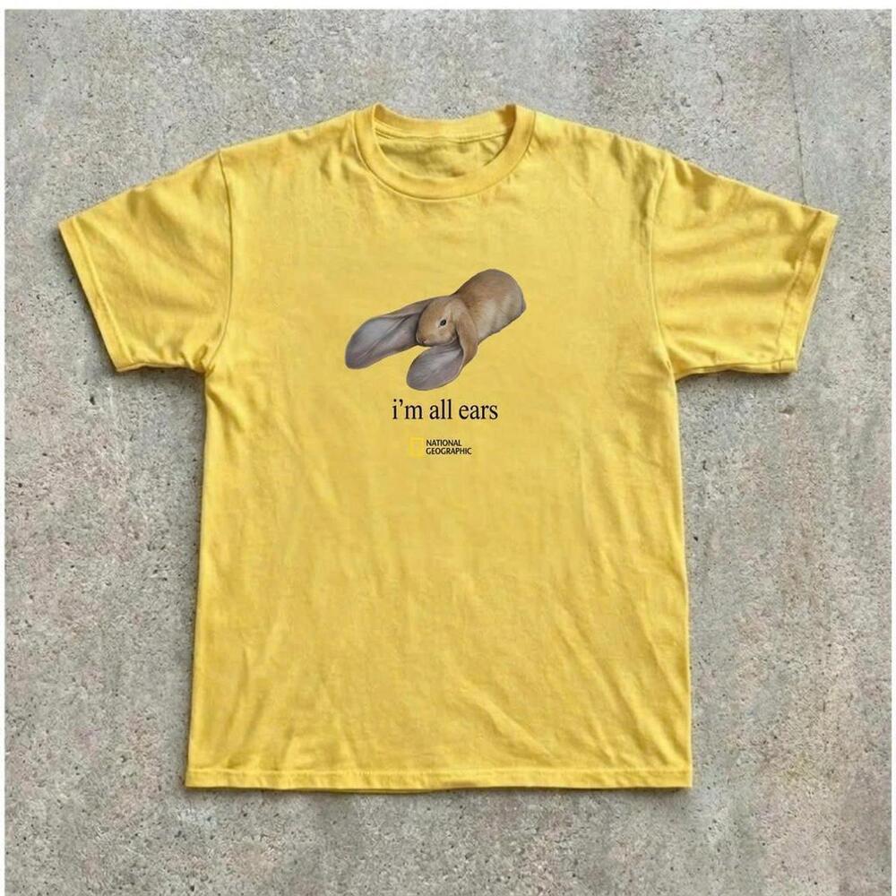 Yellow National Geographic I_M All Ears Graphic Tee